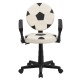 Soccer Task Chair with Arms