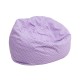 Small Lavender Dot Kids Bean Bag Chair