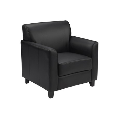 Able Collection Black Leather Chair