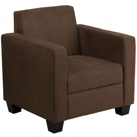Primo Collection Chocolate Brown Microfiber Chair