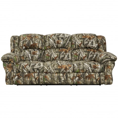 Next Camouflage Fabric Reclining Sofa