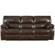 Canyon Chocolate Leather Reclining Sofa