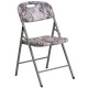 Camouflage Plastic Folding Chair
