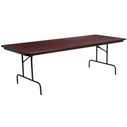 36'' x 96'' Rectangular High Pressure Laminate Folding Banquet Table