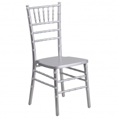 Silver Wood Chiavari Chair