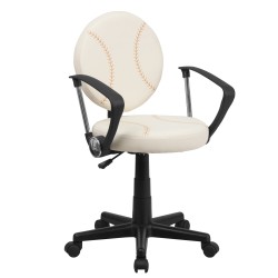 Baseball Task Chair with Arms