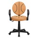 Basketball Task Chair with Arms