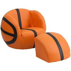 Kids Basketball Chair and Footstool