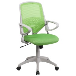 Mid-Back Green Mesh Office Chair