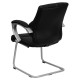 Black Leather Executive Side Chair