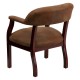 Bomber Jacket Brown Luxurious Conference Chair