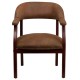 Bomber Jacket Brown Luxurious Conference Chair