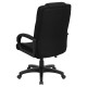 High Back Black Fabric Executive Office Chair