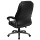 High Back Black Leather Executive Office Chair