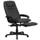 High Back Black Leather Executive Reclining Office Chair
