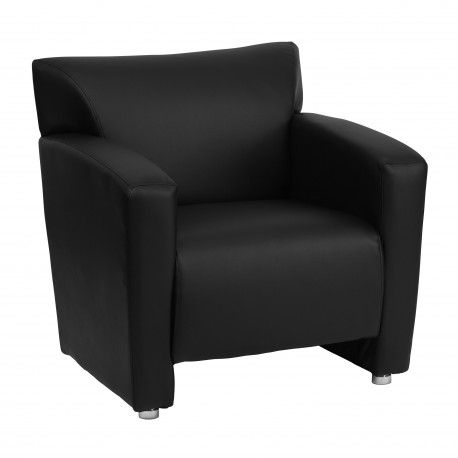 Sage Collection Black Leather Chair