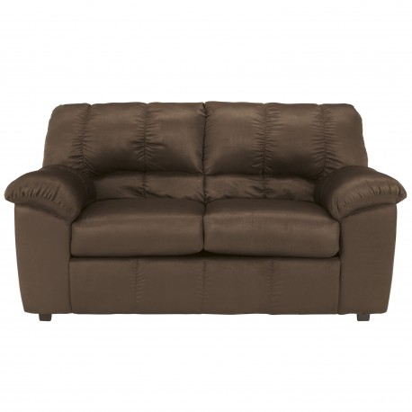 Champion Loveseat in Cafe Fabric