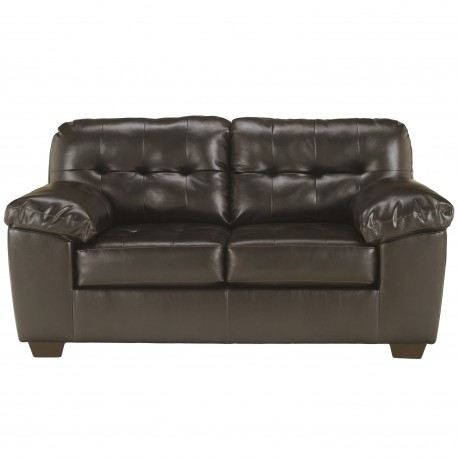 Glamour Loveseat in Chocolate DuraBlend