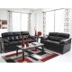 Benchcraft Glamour Living Room Set in Midnight DuraBlend