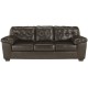 Glamour Living Room Set in Chocolate DuraBlend