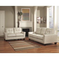 Benchcraft Shine Living Room Set in Taupe DuraBlend