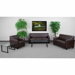 Able Collection Reception Set in Brown