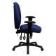 High Back Navy Fabric Multi-Functional Ergonomic Task Chair with Arms