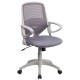 Mid-Back Dark Gray Mesh Office Chair