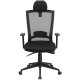 High Back Black Mesh Chair with Back Angle Adjustment